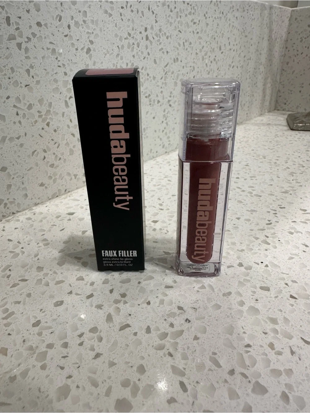 Huda Beauty Faux Filler Lip Gloss - Shade Posh